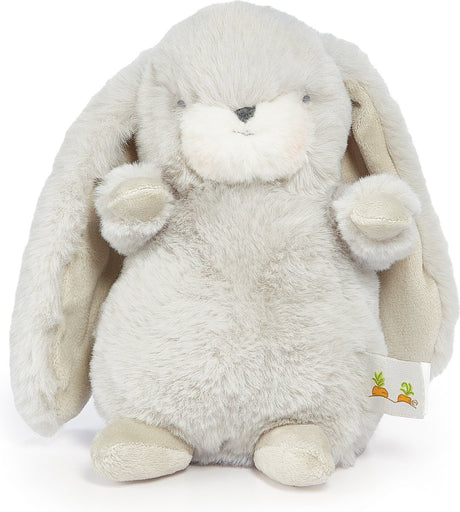 Bunnies by the bay nibble rabbit - krammedyr - broderede detaljer - s - 20 cm - grå