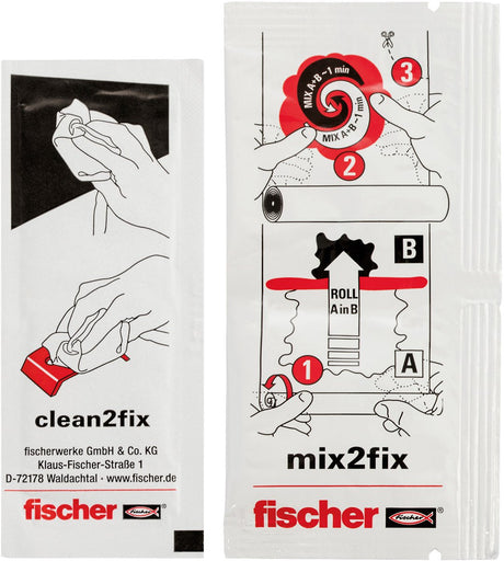 Fischer gow multipack badeværelseslim (4 stk) - 570404