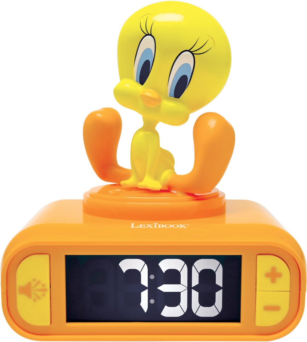 Lexibook tweety natlys vækkeur med lyde
