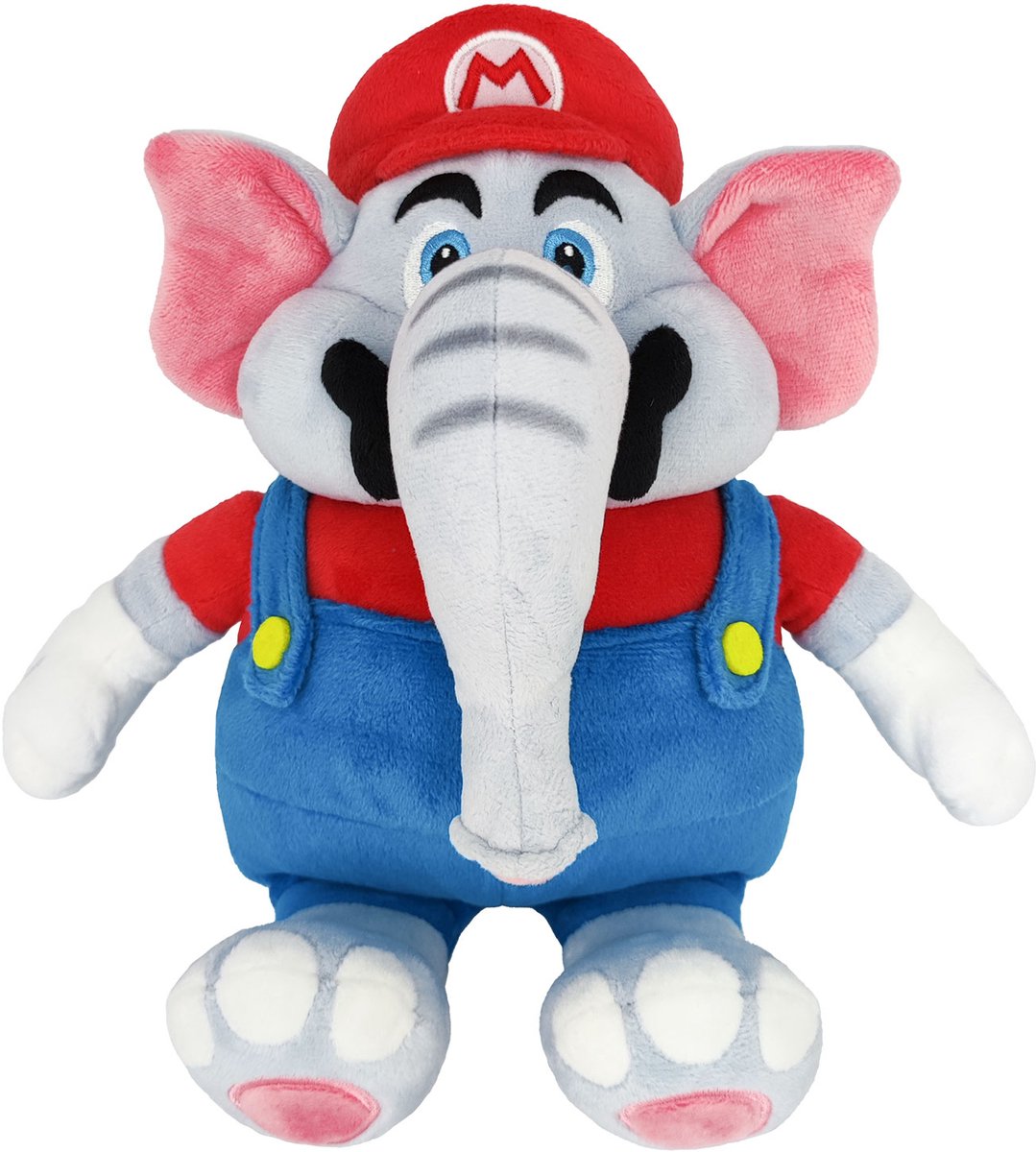 Togheter plus super mario wonder - mario elefant - plys 27cm