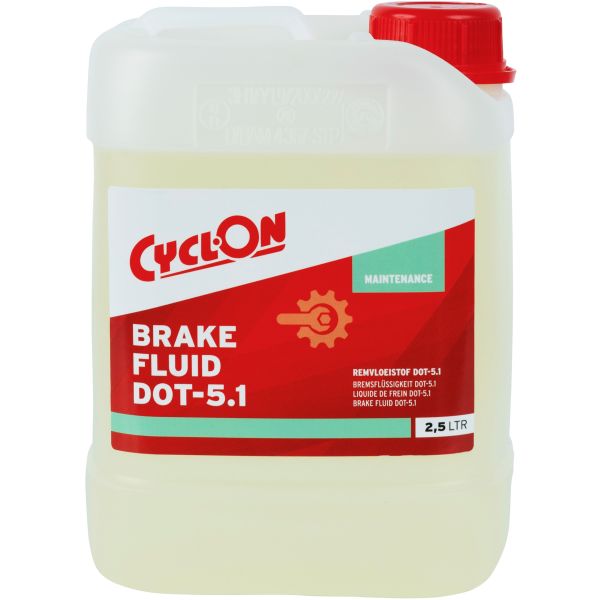 Cyclon bremsevæske bremsevæske dot 5,1 - 2,5 liter