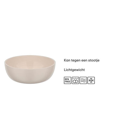 Mepal mio børneskål little dutch - 300 ml - mikroovnsikker - babyskål - børneservice - skovvenner