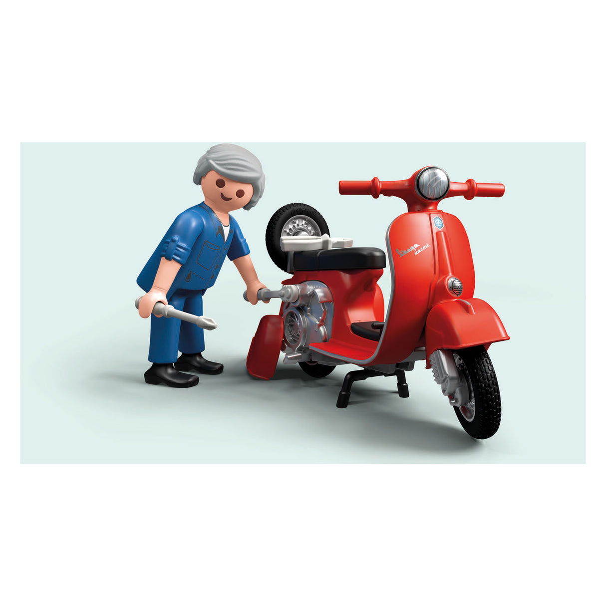 Playmobil 60s Vespa garage - 71621