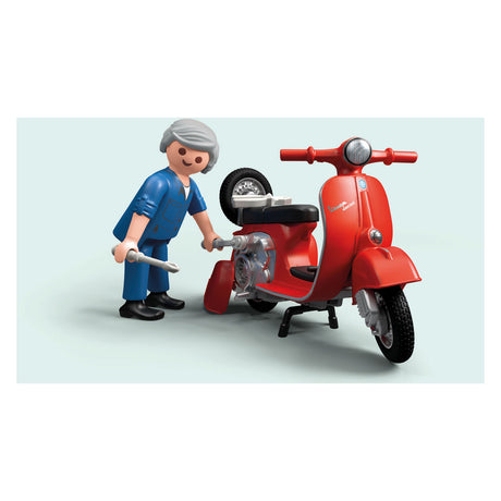Playmobil 60s Vespa garage - 71621