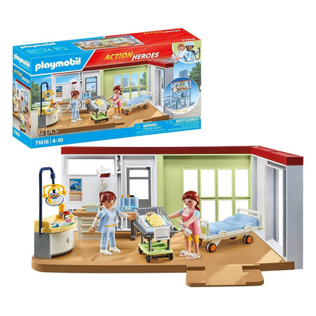 Playmobil actionheroes fødeafdeling - 71617