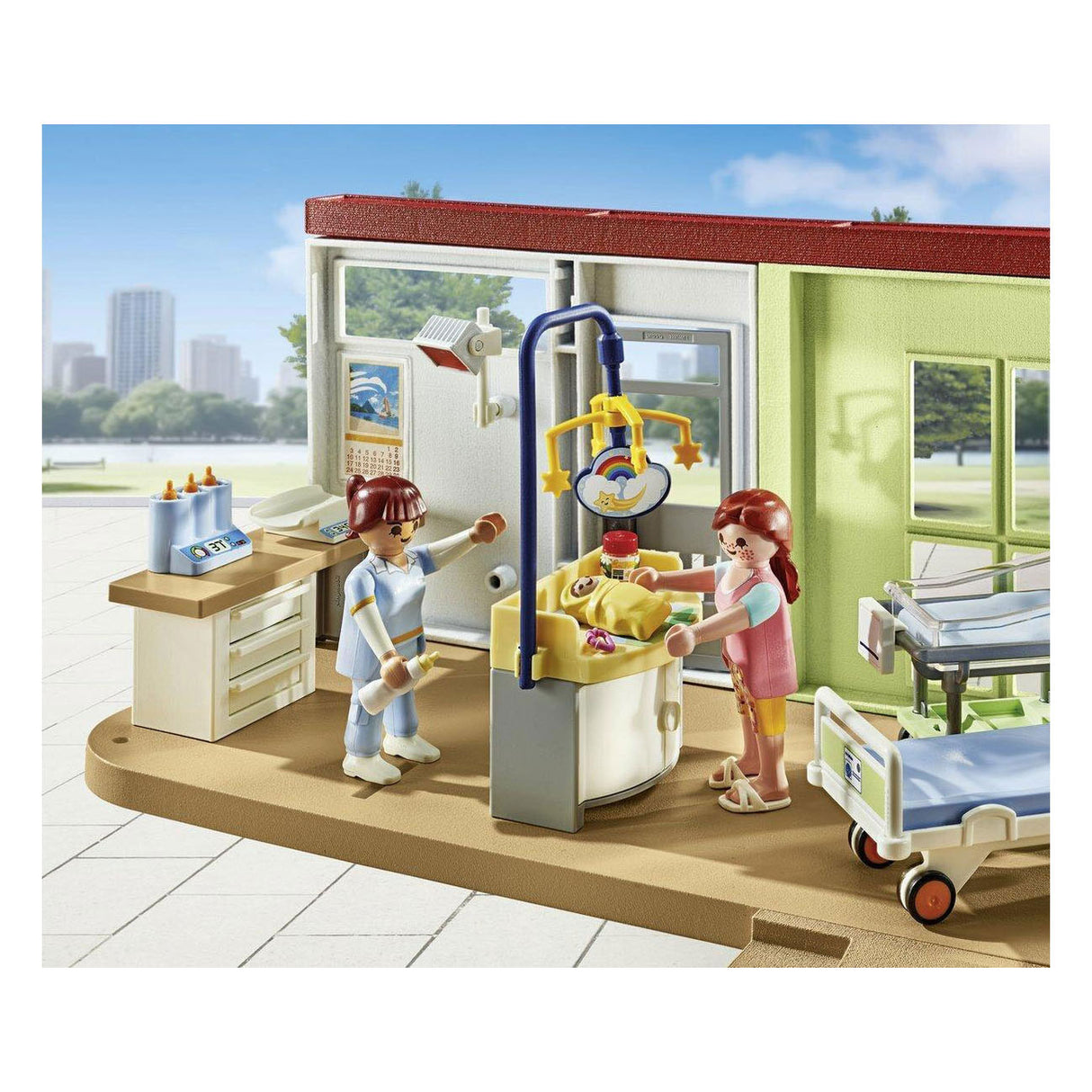 Playmobil actionheroes fødeafdeling - 71617