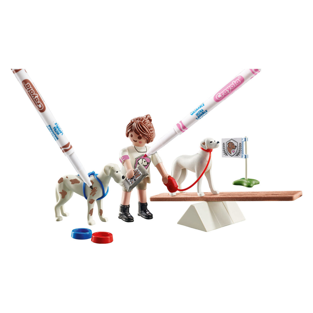 Playmobil farve hundetræning - 71517
