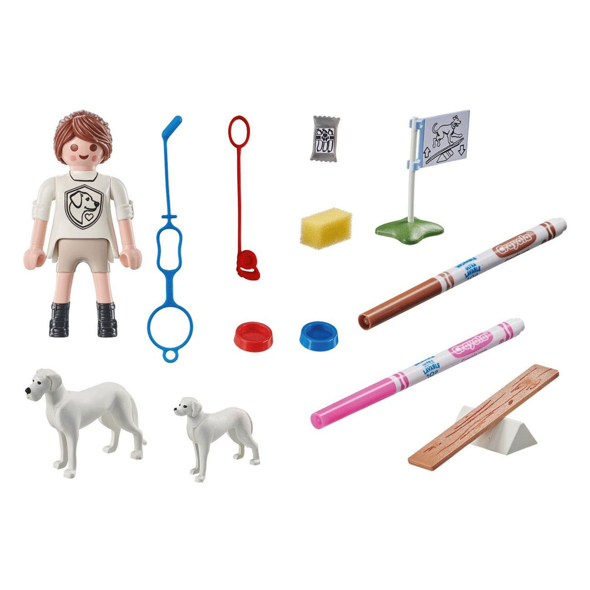 Playmobil farve hundetræning - 71517