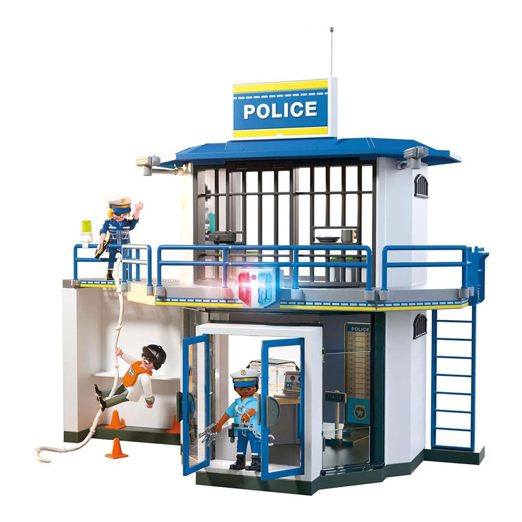 Playmobil city action politistation med undersøgelsesrum - 71875