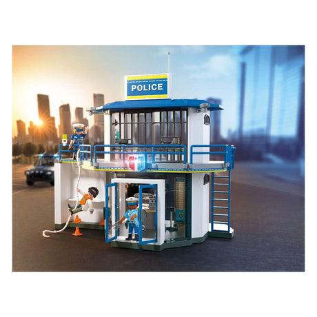 Playmobil city action politistation med undersøgelsesrum - 71875