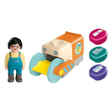Playmobil junior: skub og grab skraldebil - 71774