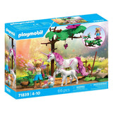 Playmobil magisk enhjørningsstald til mor og føl - 7184