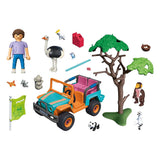 Playmobil dyrevenner farverigt terrængående køretøj - 71855