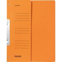 Bilagsmappe falken orange a4 250 gram