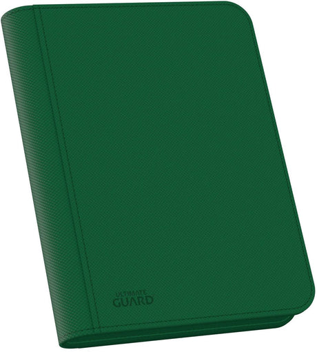 Ultimate guard zipfolio 160 8-lommers xenoskin - grøn
