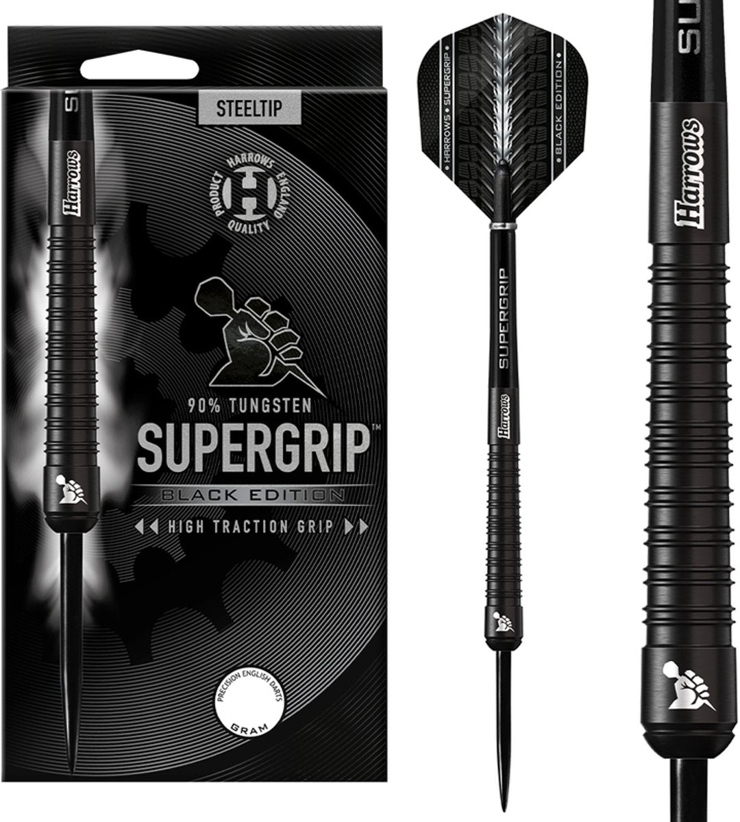 Harrows supergrip black edition 90% wolfram 25gr