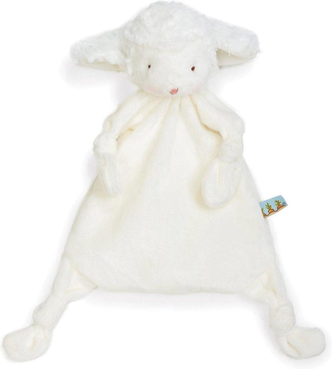 Bunnies by the bay kiddo the lamb krammeklud - sutteklud - ekstremt blød - kan maskinvaskes - lam - 30 cm - hvid