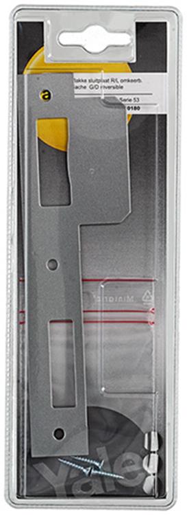 Yale 1019062 - 1 flad slagplade serie 53 r l | 3 stk