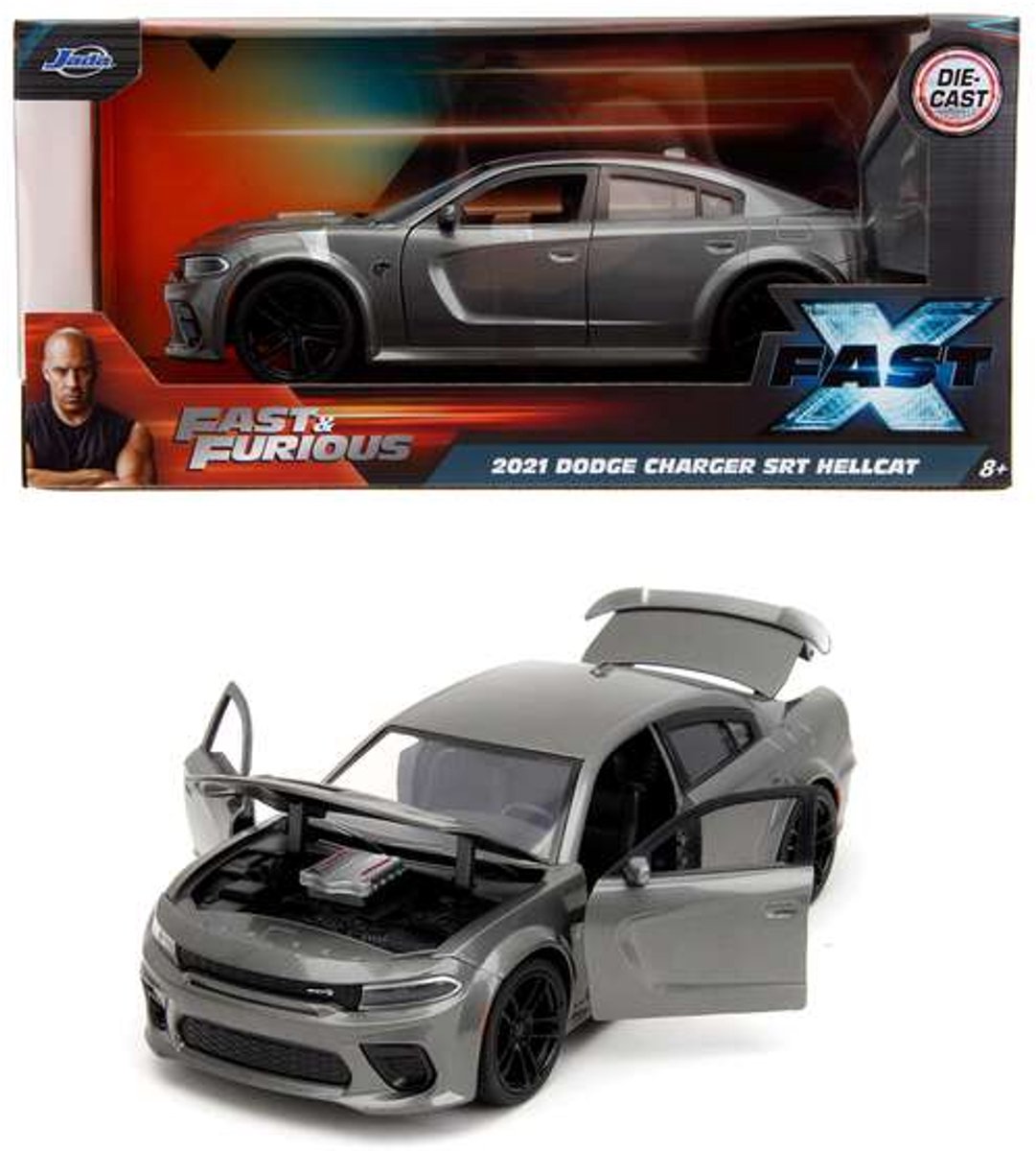 Jada fast furious 2021 dodge oplader 1:24