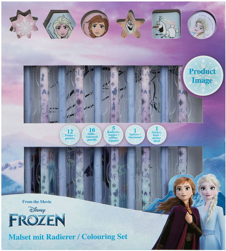 Undercover farve sæt med gummen frosne, 29dlg.