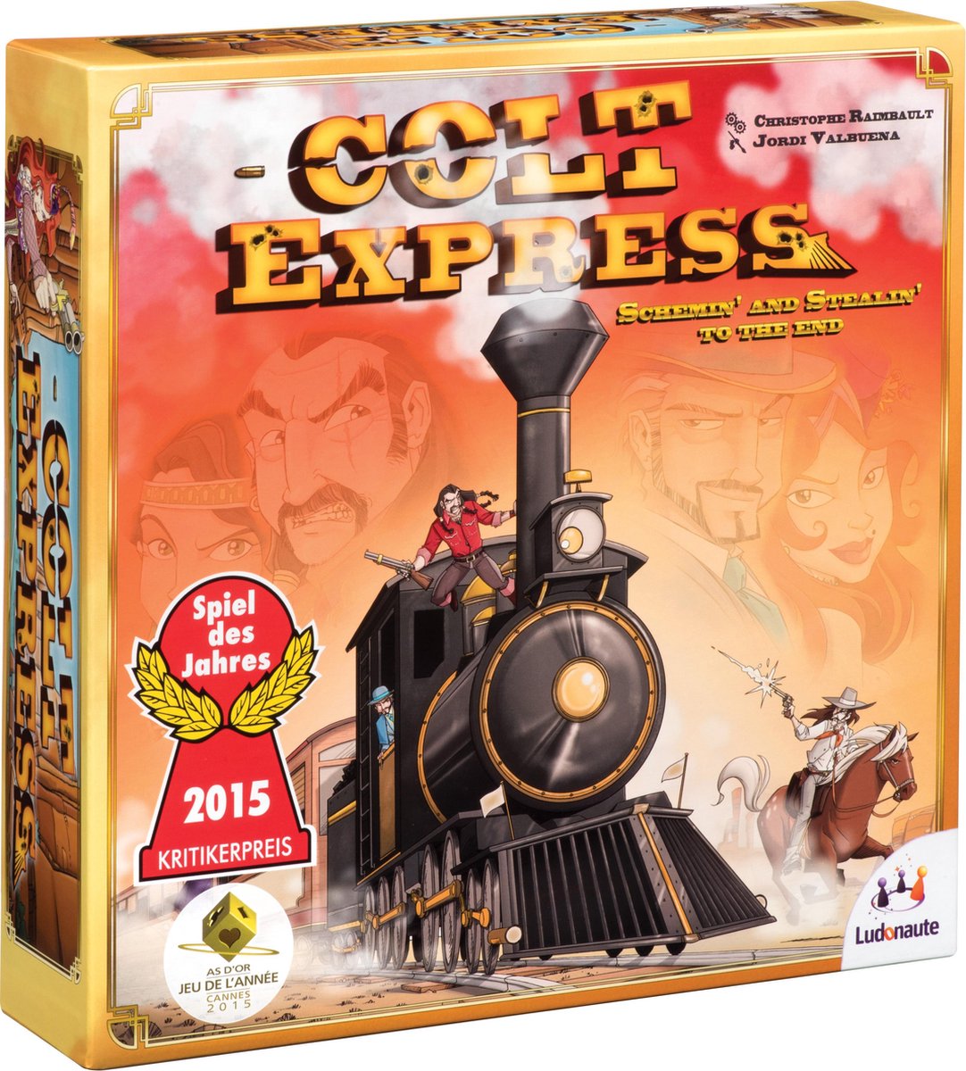 Ludonaute colt express - brætspil