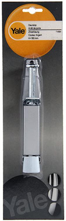 Yale 1019207 - 1 dørstop sølvfarvet h=180mm | 3 stk