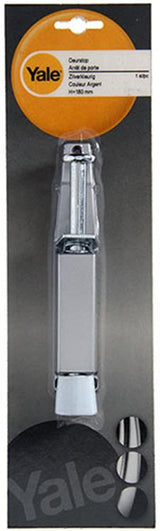Yale 1019207 - 1 dørstop sølvfarvet h=180mm | 3 stk