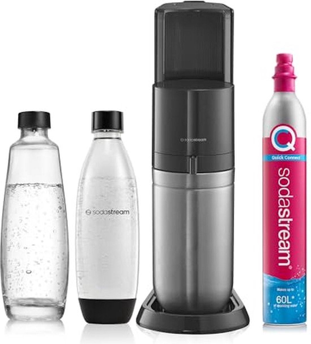 Sodastream boblevandsmaskine duo sort