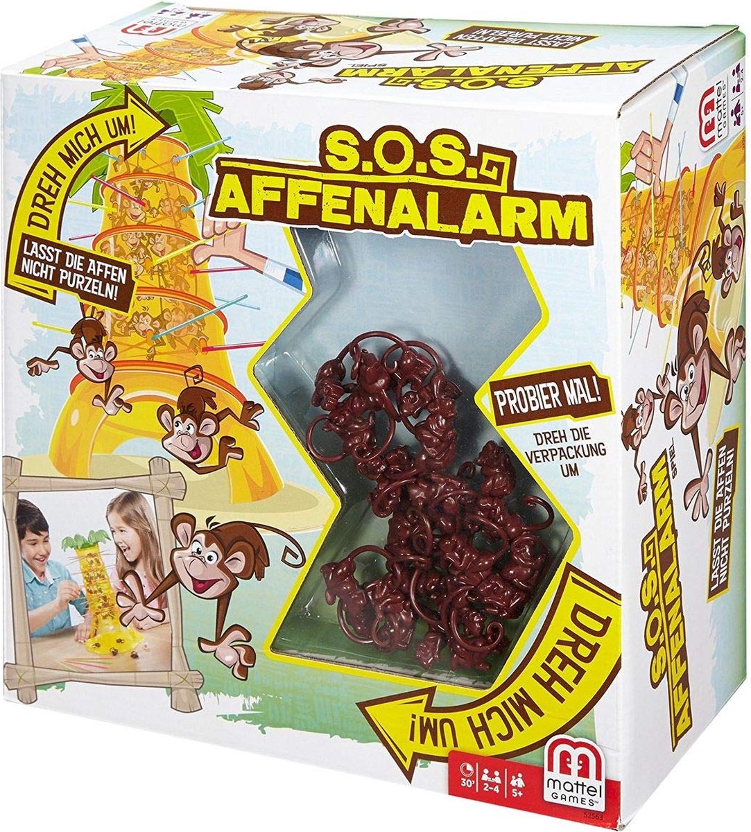Mattel spil faldende aber - familie brætspil