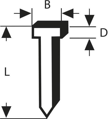 Bosch - søm type 47 1,8 x 1,27 x 28 mm