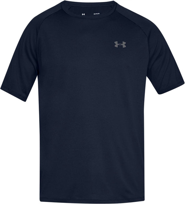 Under armour ua tech 2.0 ss tee-blu herre sportstrøje - akademi - grafit