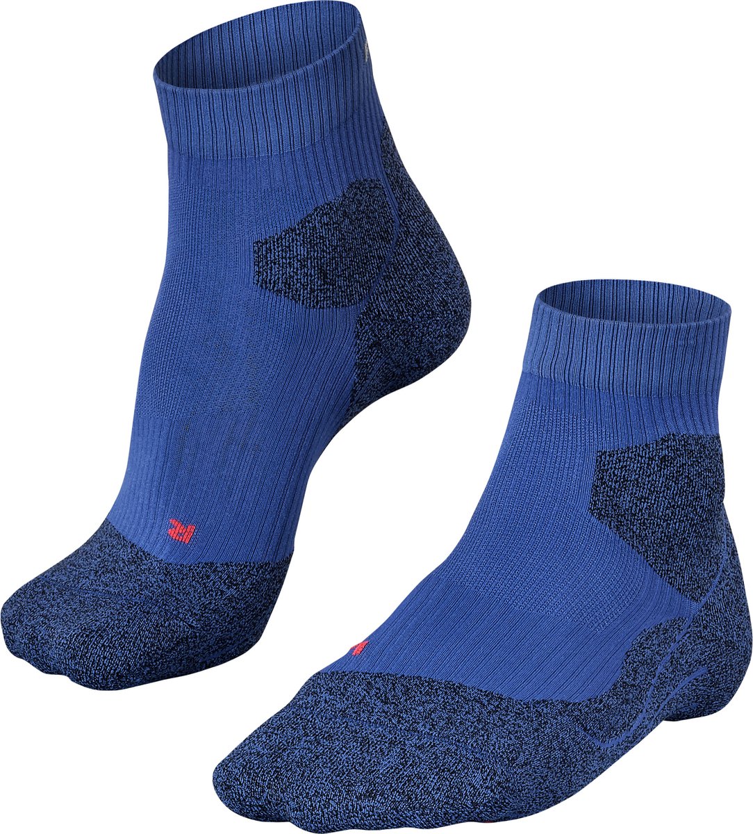 Falke ru trail anti-blister funktionelt materiale løbestrømper herre blå - str. 42-43