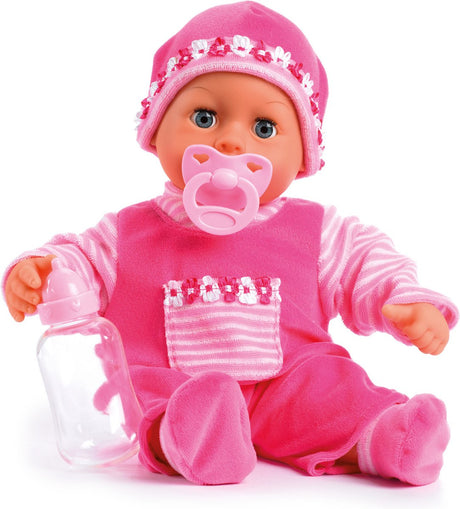 Bayer design - baby dukke første ord baby 38 cm i pink
