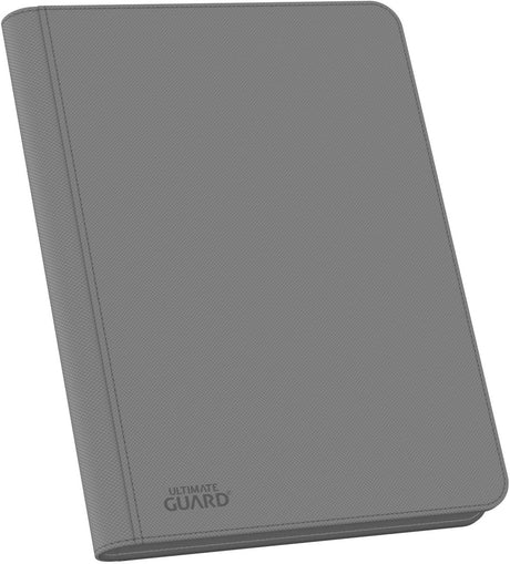 Ultimate guard zipfolio 360 18-lommers xenoskin - grå