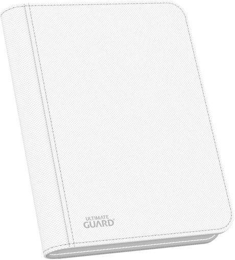 Ultimate guard zipfolio 160 8-lommers xenoskin - hvid