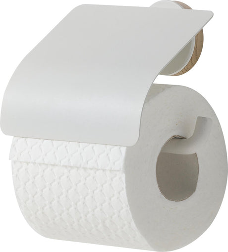 Tiger urban - toiletrulleholder med klap - toiletrulleholder - uden boring - boring eller limning - hvid