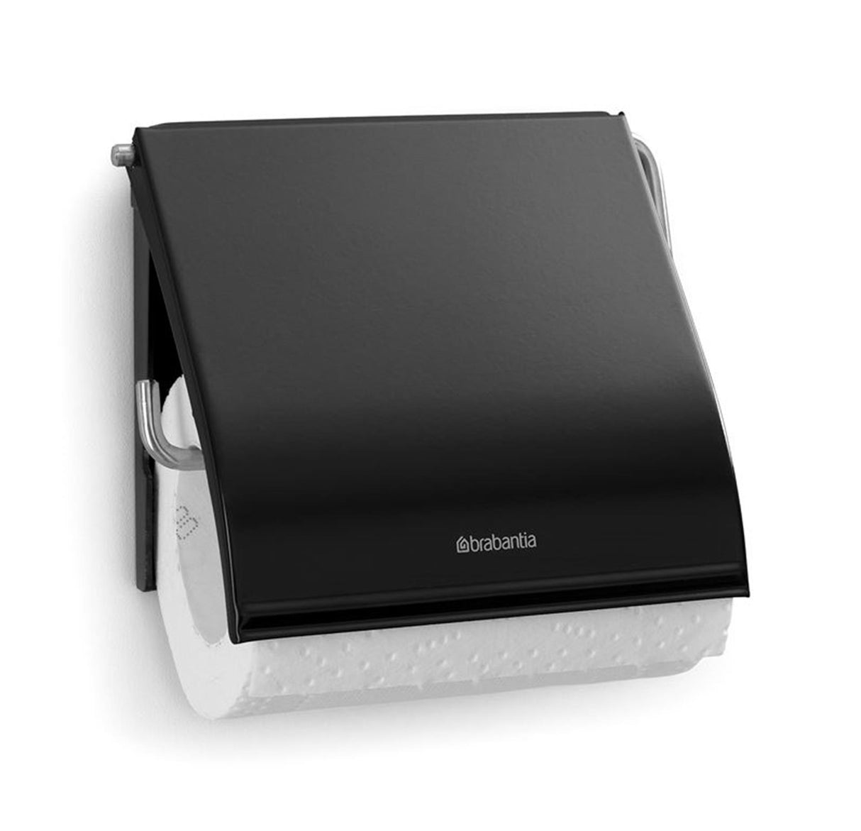 Brabantia toiletrulleholder sort 12,3x1,7x13,2cm