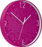 Leitz wow lydløst vægur mordern - pink