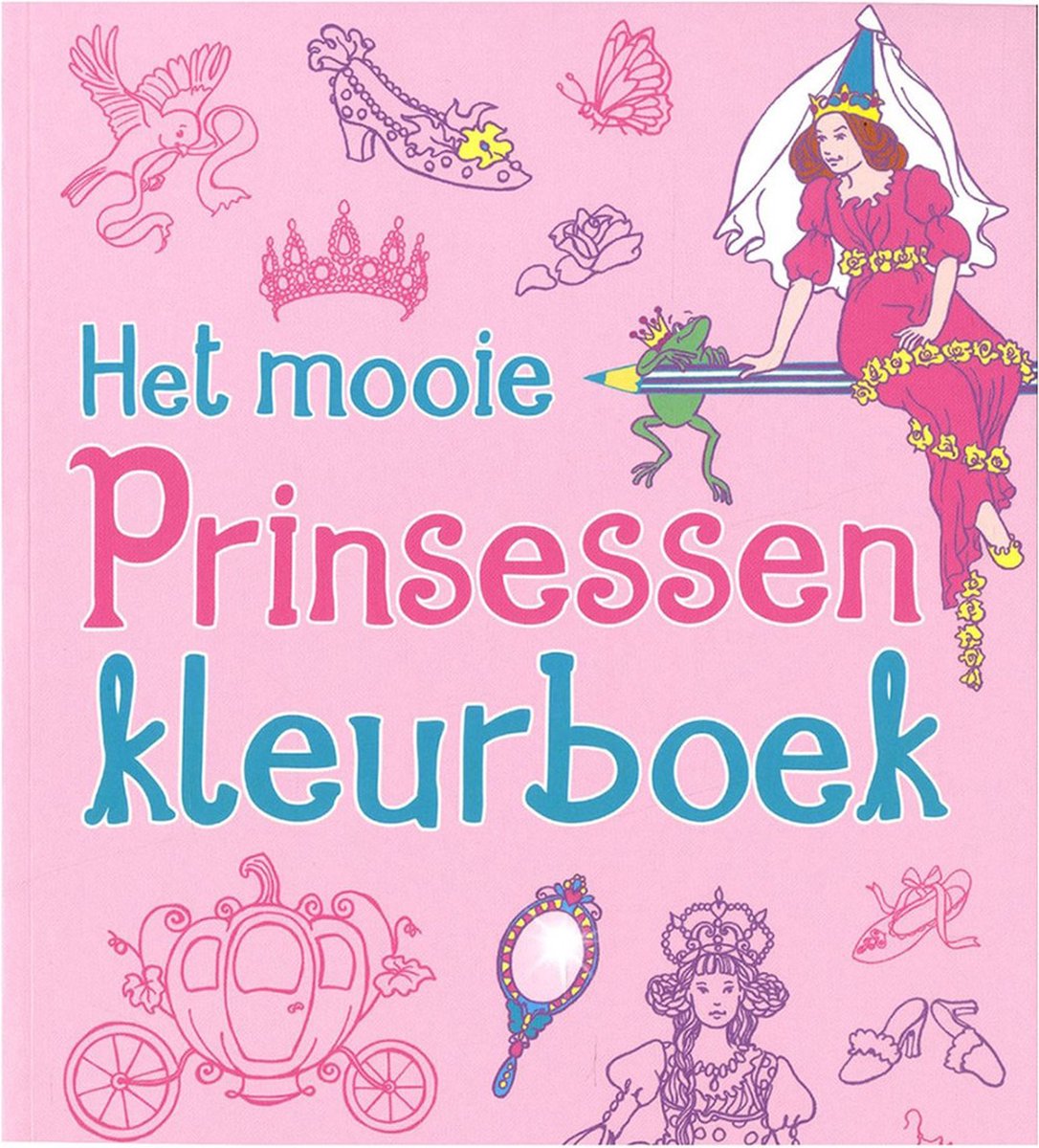 Deltas den smukke prinsesser malebog