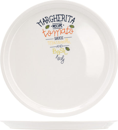Cosy trendy pizzabord gedecoreerd - ø 30cm