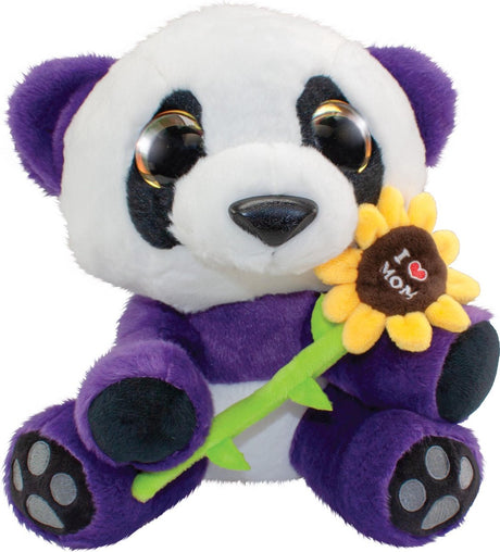 Lumo stjerner lumo mors dag panda jeg elsker mor - stor - 24cm