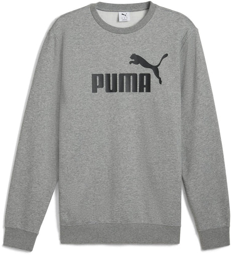 Puma ess no. 1 logo crew fl herresweater - mellemgrå lyng