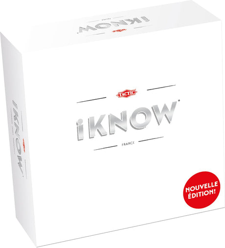 Tactic iknow – jeu de société – jeu quiz – jeu de connaissances – 1.600 spørgsmål – 4.800 indekser – 2 til 6 joueurs – à partir de 15 ans – édition française !