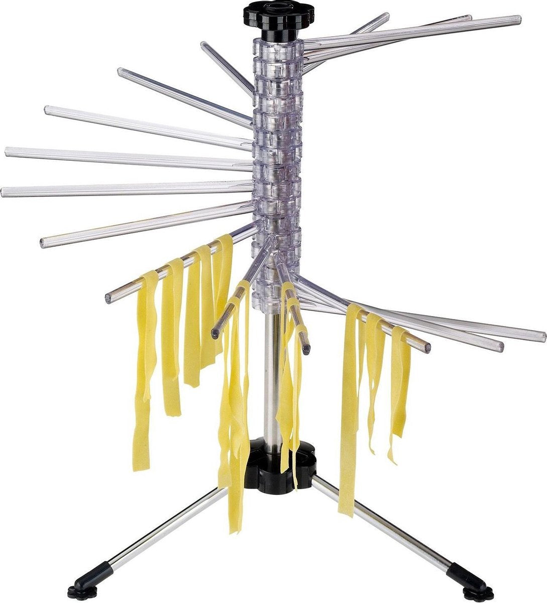 Westmark pastatørrestativ - pastatræ -45x45x47cm - rustfrit stål