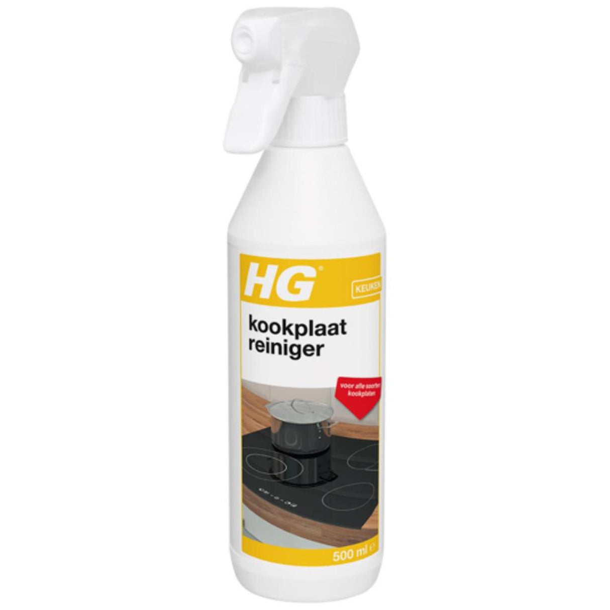 Hg kogepladerrens - spray - 1 x 500ml