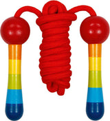 Goki Wooden Jumping Rope Rainbow, 200 cm