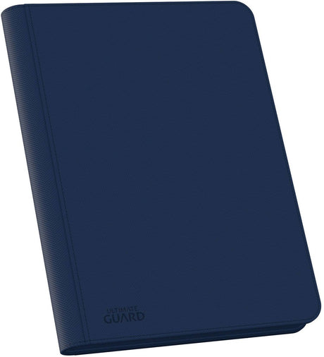 Ultimate guard zipfolio 360 18-lommers xenoskin - blå