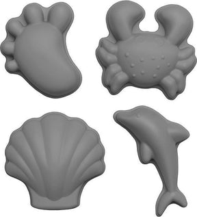 Scrunch sandforme - grå - foldbare - genanvendelige