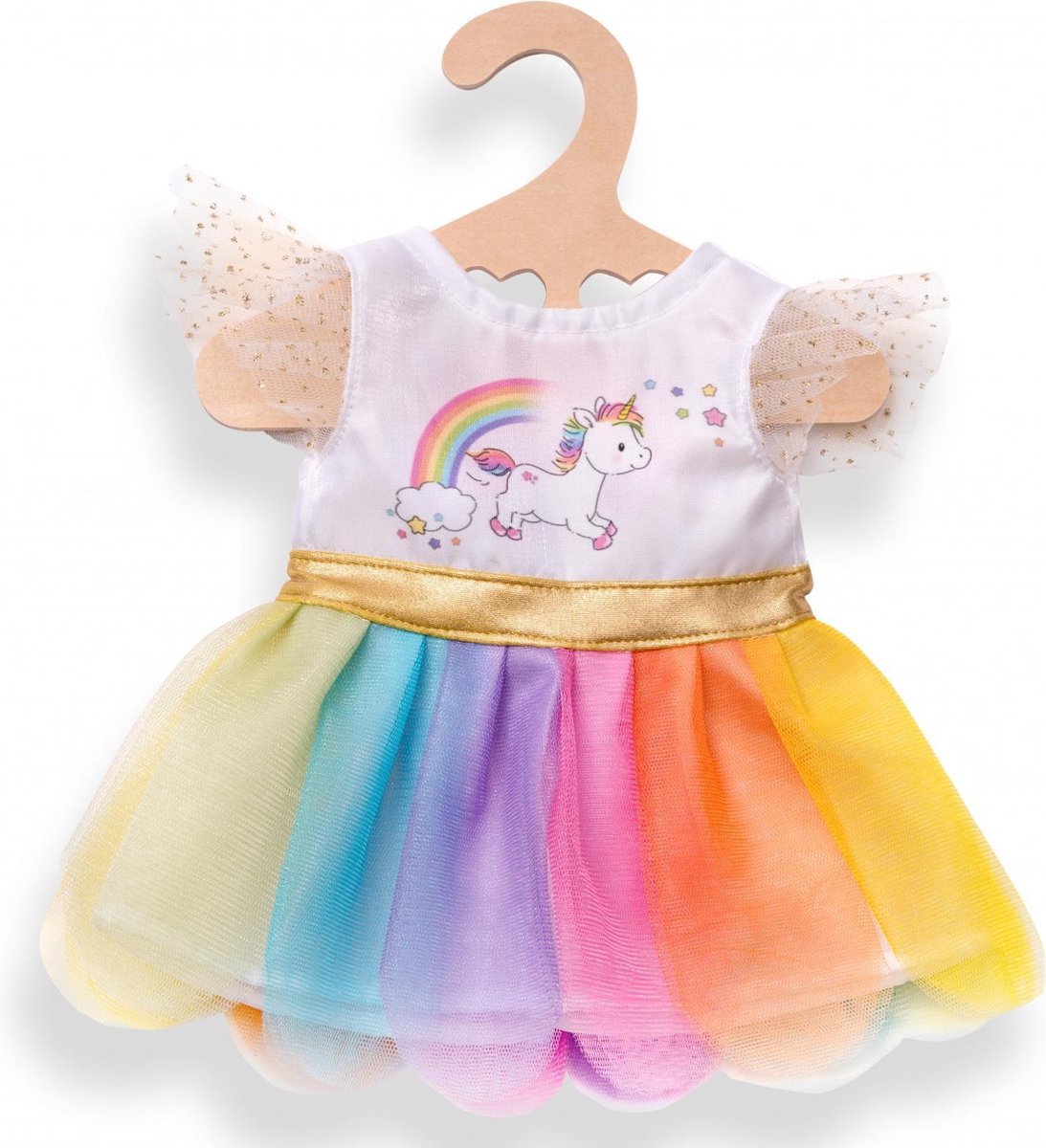 Heless Doll kjole Unicorn, 28-35 cm