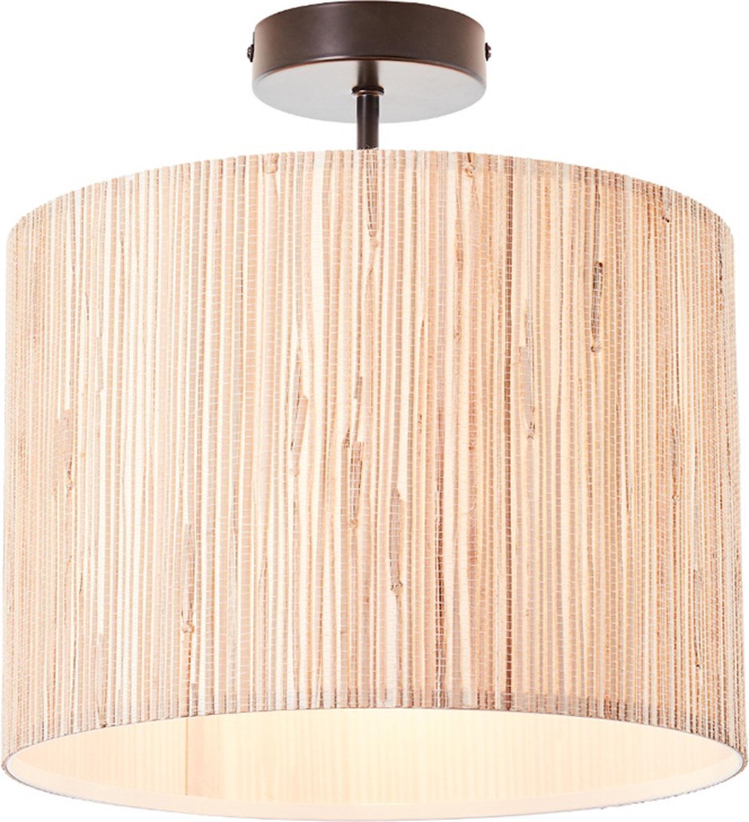 Brilliant wimea - loftslampe - beige - sort